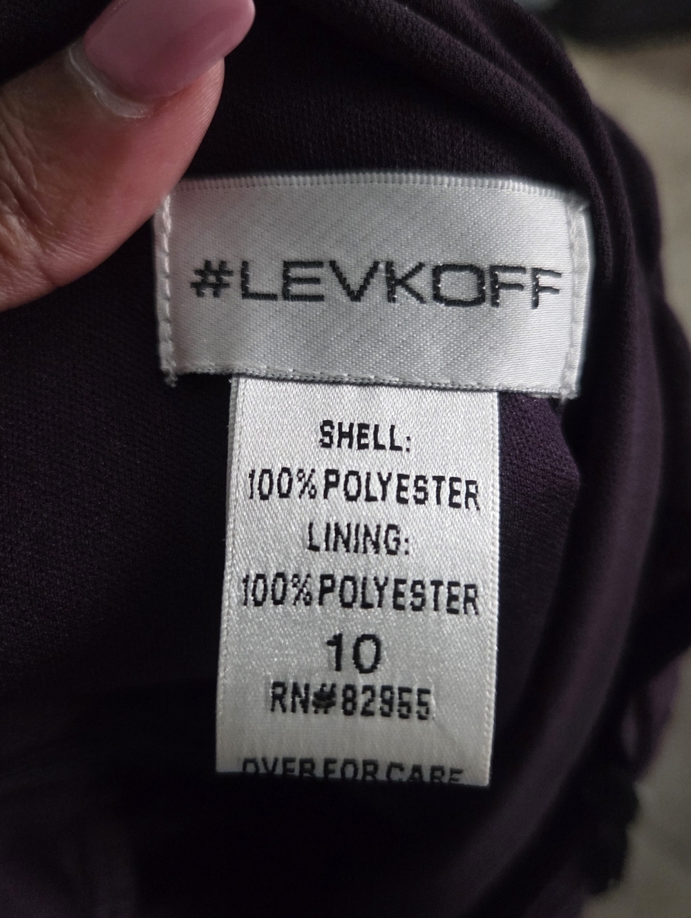 Bill Levkoff Formal Maxi Dress Women Sz 10 Purple Chiffon Halter Neck Bridesmaid - Picture 7 of 8